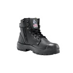 Steel Blue Argyle Zip Lace Up PR Nitrile Sole and Bump Cap