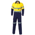 DNC Cotton Drill Coveralls RT1 Reflective Tape 2 Tone