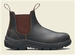 Blundstone WORKLIFE V Cut Stout Leather Slip On Boot