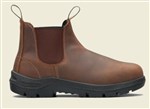 Blundstone WORKLIFE V Cut WR Teak Leather Slip On Boot