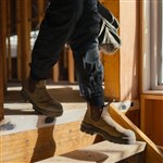 Blundstone ROTOFLEX Unisex Slip on Safety Boot Rustic Brown