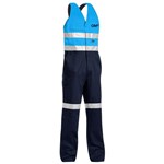 Bisley Action Back Overalls 100 Cotton BlueNavy Including GM3 Logo