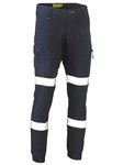 Bisley Flex  Move Stretch Cuffed Cargo Pants with BioMotion Reflective Tape