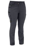 Bisley Ladies FLX  Move Stretch Canvas Elastic Waist Cargo Pants