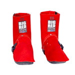 The Big Red Leather Welding Spats 250mm
