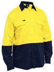 Bisley Hi Vis Cool Lightweight Drill Shirt