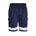 Bisley Industrial Taped Engineered Cargo Shorts Navy