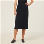 NNT Ladies Crepe Stretch Midi Length ALine Skirt