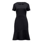 NNT Ladies Dress Short Sleeve Ponte Knit