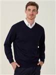 NNT Mens Wool Rich VNeck Sweater