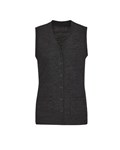 Bizcare Ladies Button Front Vest