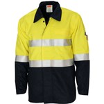 DNC Patron Saint Flame Retardant Two Tone Drill ARC Rated Welders Jacket with LOXY FR Tape