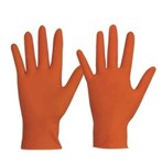 ProChoice Disposable Heavy Duty ORANGE  Nitrile Glove Powder Free