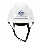 ProChoice Hard Hat Airbourne for Working at Heights Vented White including AMSA Print