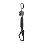 Linq TETHA BLOQ 2M Self Retracting Lifeline CW 1 X Triple Action Karabiner and 1 X Double Action Scaff Hook