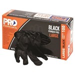 ProChoice Disposable Heavy Duty Nitrile Glove BLACK  Powder Free