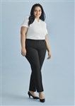 Biz Corporates Ladies Cool Stretch Tapered Leg Adjustable Waist Pant