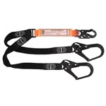 Linq Elite Double Leg Elasticated Lanyard with Hardware SN  SD X2