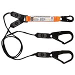 Linq Elite Double Leg Shock Absorbing Webbing Lanyard with Hardware SN  SD X2