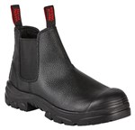 Hard Yakka Grit Emboss Slip On Boot Black